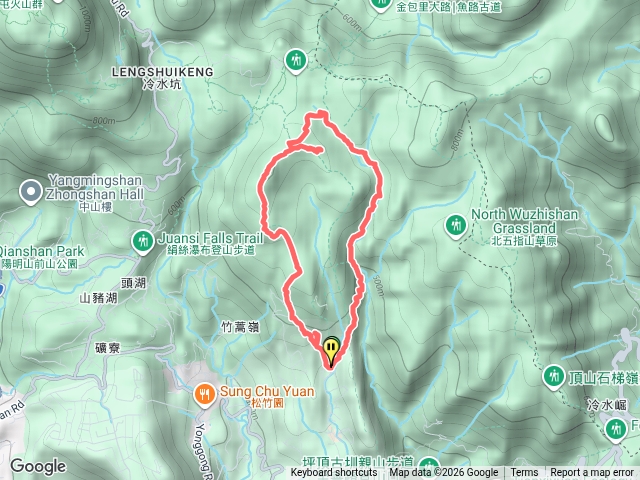 內寮古道-擎天崗234碉堡-竹篙山-南峰-古道下山預覽圖
