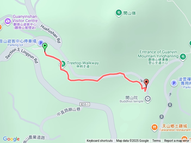 觀音山林梢步道