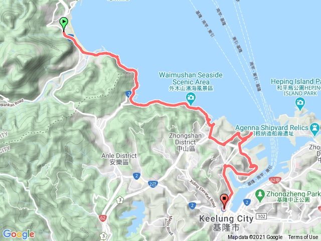 2021 翡翠灣-基隆車站