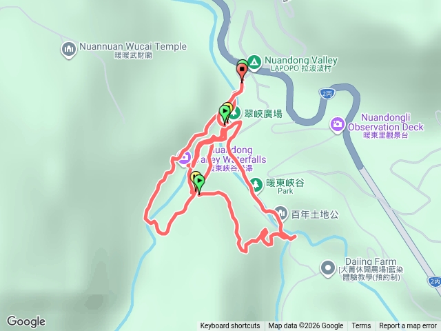 「步道悠遊」暖東峽谷步道