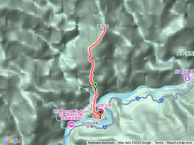 波津加山步道_捎來步道登山口_普通人速度