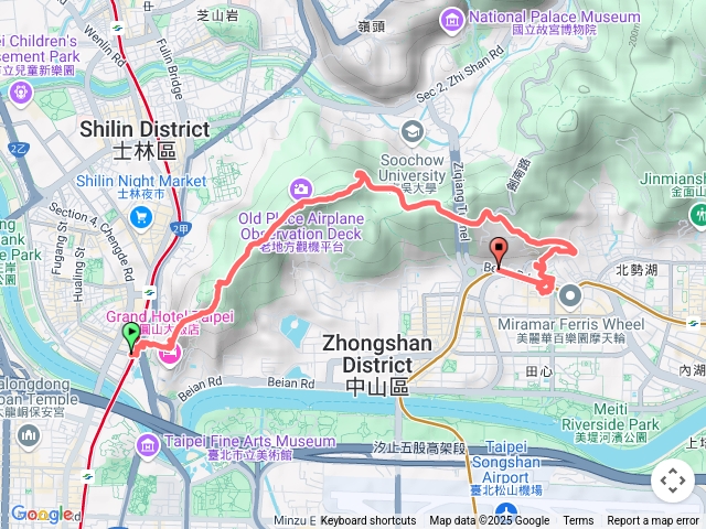 台北大縱走初體驗section五