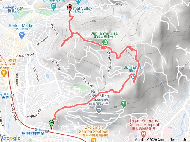 奇岩-新北投縱走