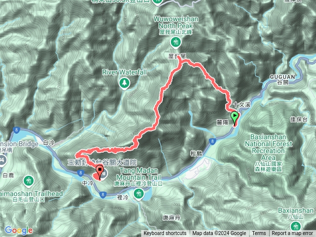 台中和平_：屋我尾山縱走東卯山步道［谷關七雄］預覽圖