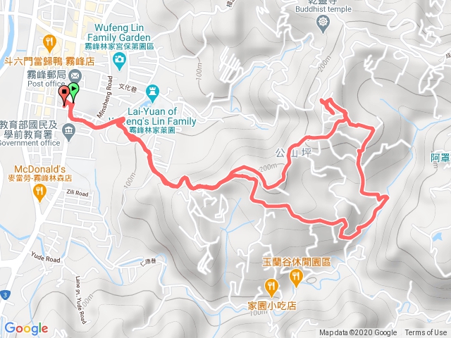 霧峰阿罩霧山三角點