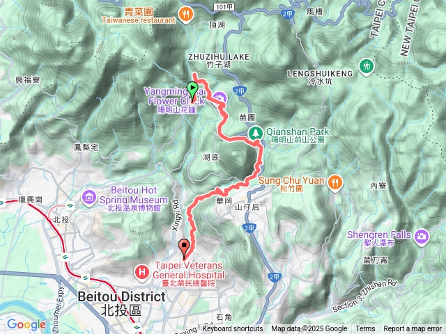 陽明山五連瀑
