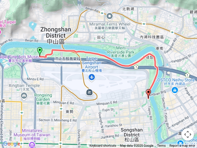 大佳河濱公園至基隆河