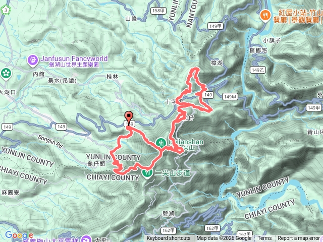 2026-03-29 雲嘉大尖山縱走樟湖山預覽圖