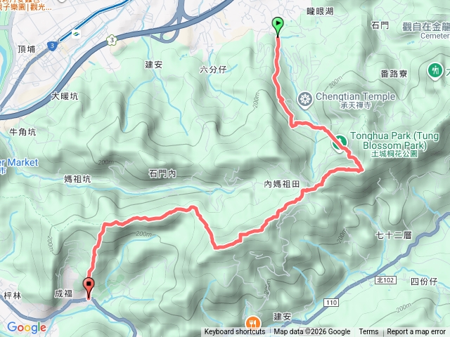 2025微笑山線大縱走尋寶集章任務微笑山線：【天上山系】望月亭桐花段202601161723預覽圖