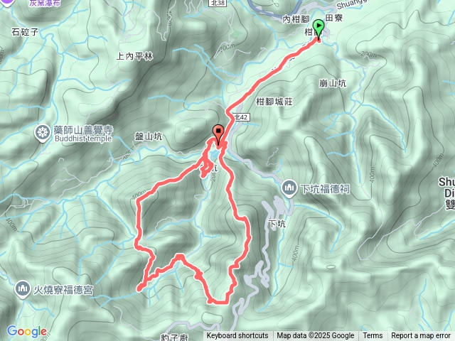 2025-11-25威惠廟中坑西山尾稜中坑西山張家阿姑古厝張家古厝大夯瀑布中坑東山中坑東山尾稜下中坑橋