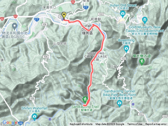 瑞芳-三貂嶺-瑞芳