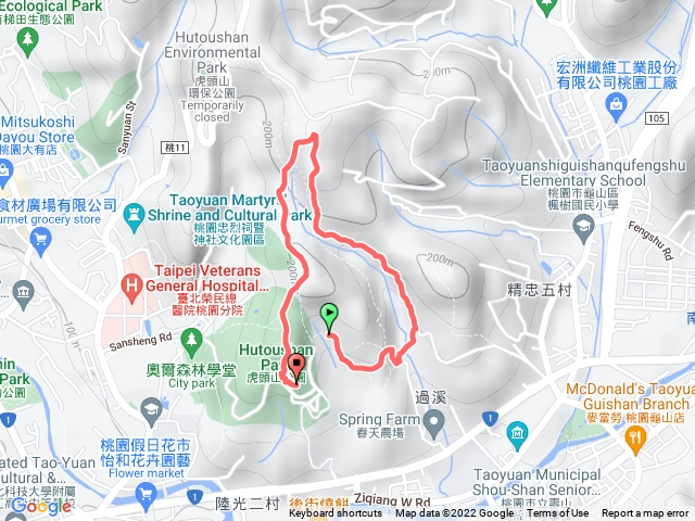 虎頭山公園步道
