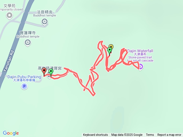 媽祖廟到大津瀑布