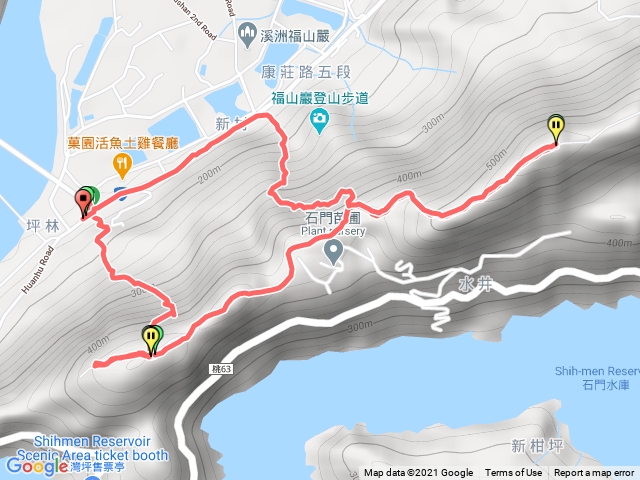 新溪洲山O型路線