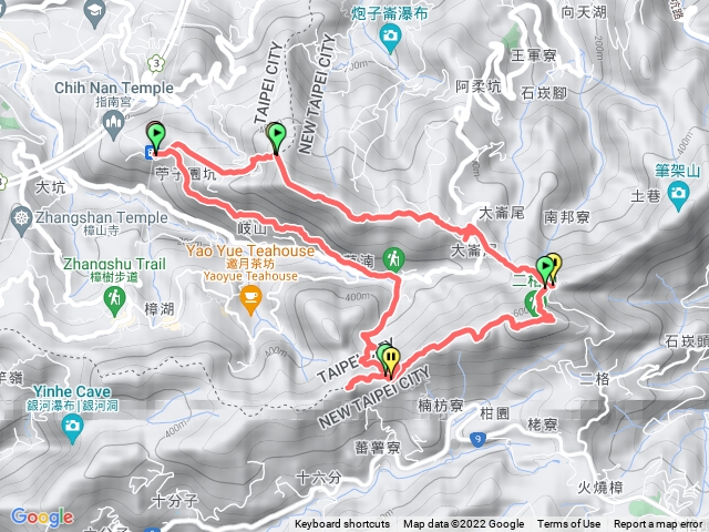 猴山岳二格山環型步道