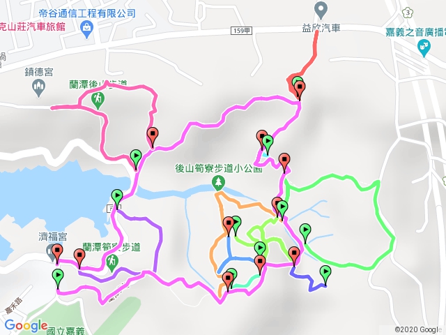 蘭潭後山步道群