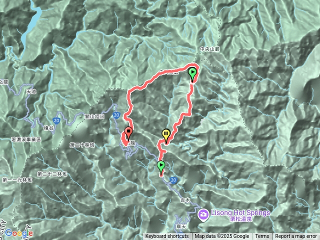 戒茂斯上嘉明湖O型縱走