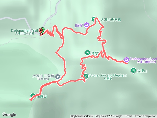 霹靂山大凍山O繞預覽圖