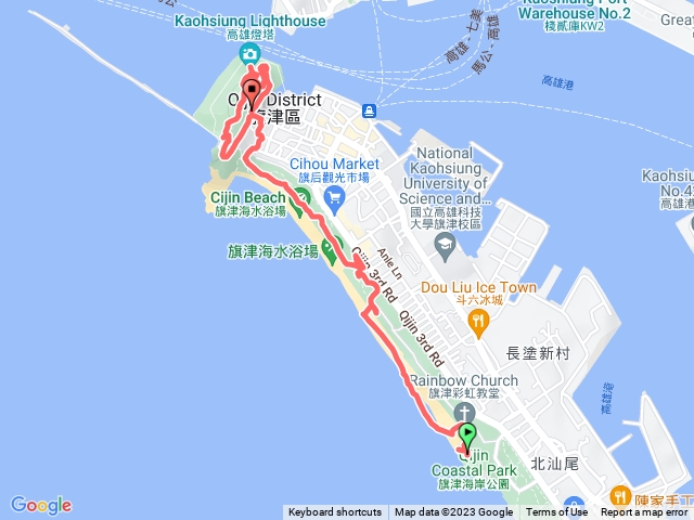 20230401旗津海岸健行