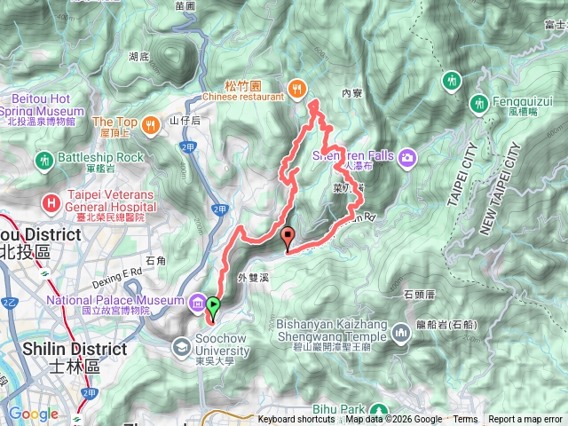 故宮-狗殷情步道-永公路-平菁街-平溪步道-至善路平菁街口預覽圖