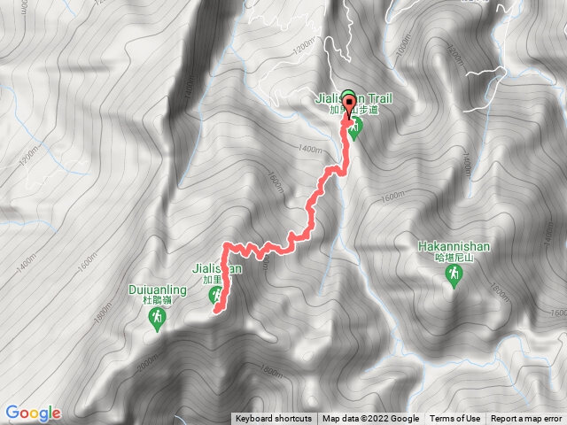 加里山-鹿場登山口