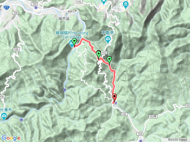 金字碑古道 猴硐-牡丹