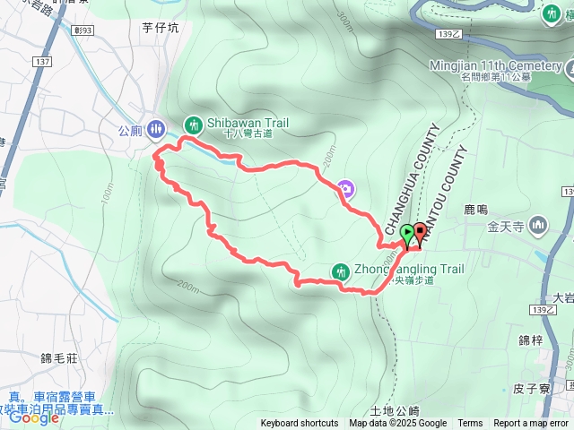 20251024中央嶺十八彎預覽圖