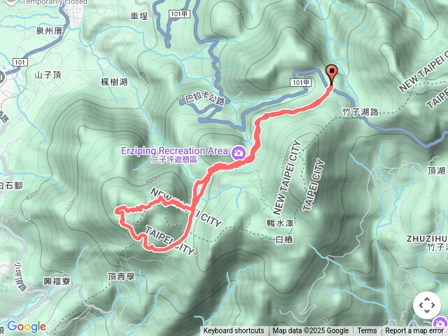 二子坪-面天山-向天山-二子坪