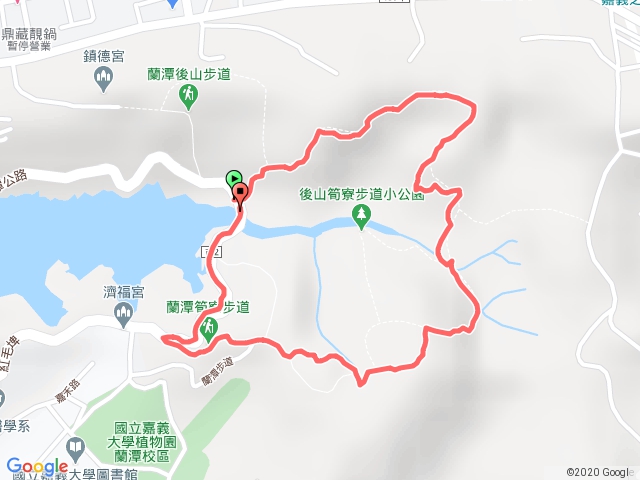 蘭潭後山步道輕鬆走一趟