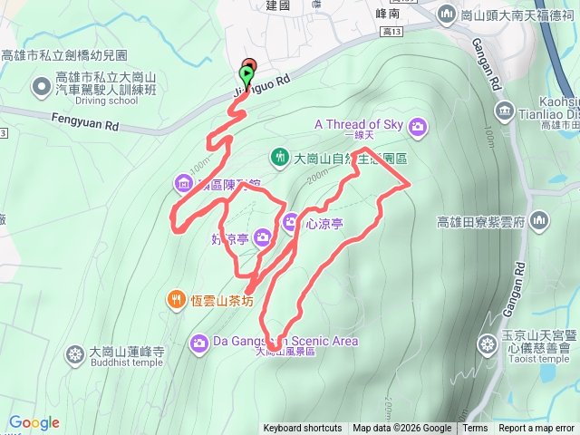 大崗山健行預覽圖