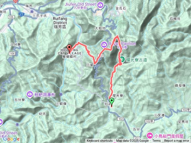 牡丹-牡丹山-不厭亭-金字碑-猴硐預覽圖