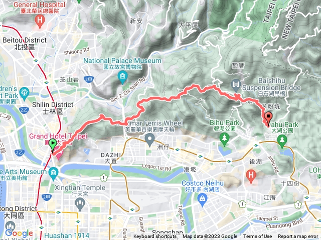 台北大縱走第五段