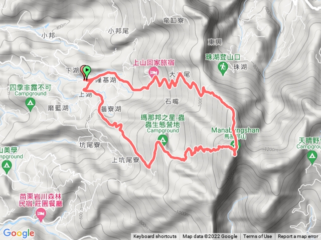 馬那邦山o型