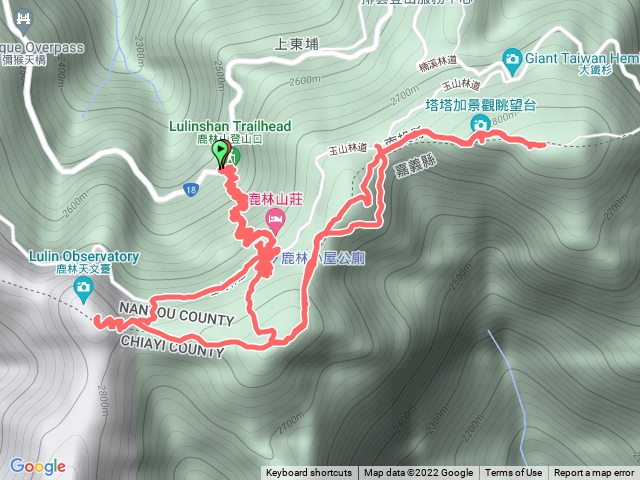 鹿林山，麟趾山