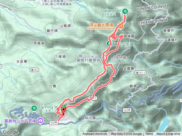 雲嘉五連峰O繞20261009預覽圖