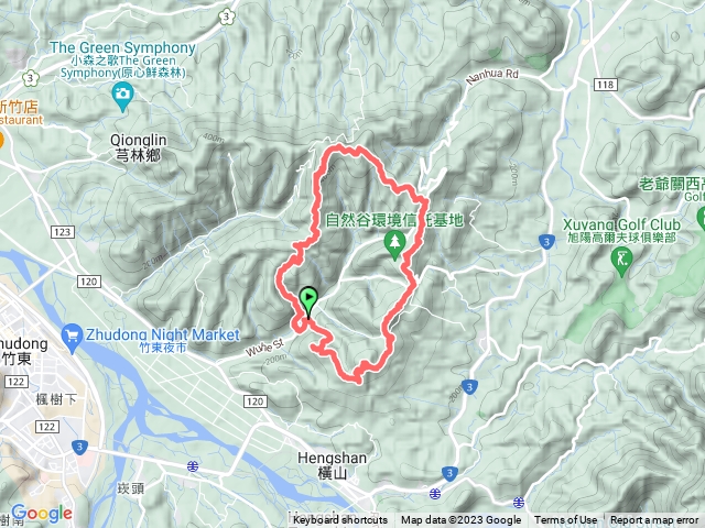 [新竹芎林]鹿寮坑九連峰(下橫坑山南稜試走)