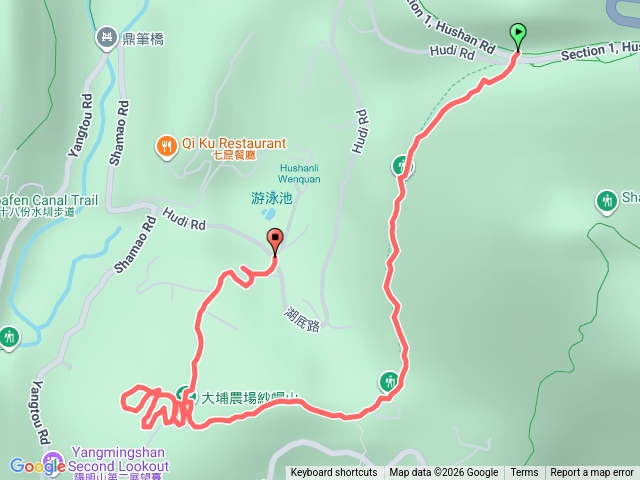 橫嶺古道-大埔農場紗帽山-梅湖站