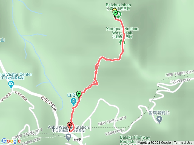 小觀音山西西峰