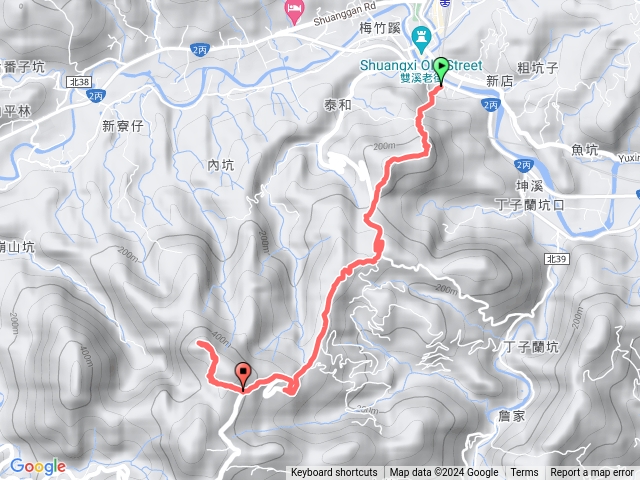 20240809雙溪逸仙山（蝙蝠山）下雙泰公路6.1K上苕谷坑山來回