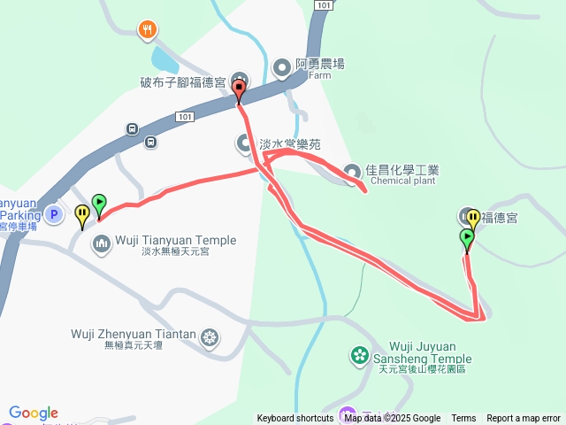 淡水山仔頂步道