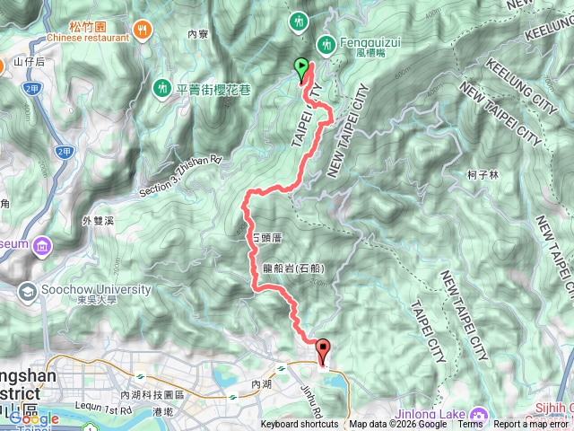 臺北大縱走第四段預覽圖