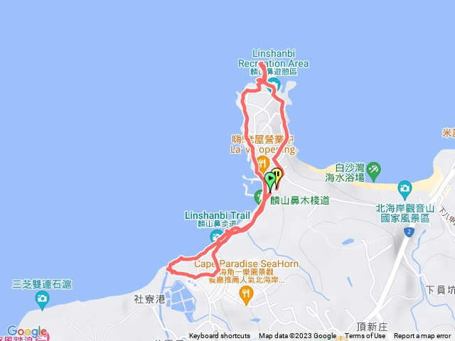 麟山鼻藻礁步道-麟山鼻步道