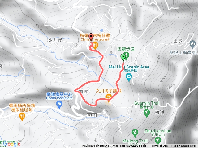 伍龍步道