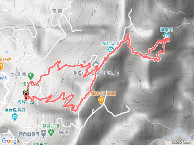 梅峰古道＋獵鷹尖一線天＋伍龍步道(帶10歲小孩6小時順利走完)