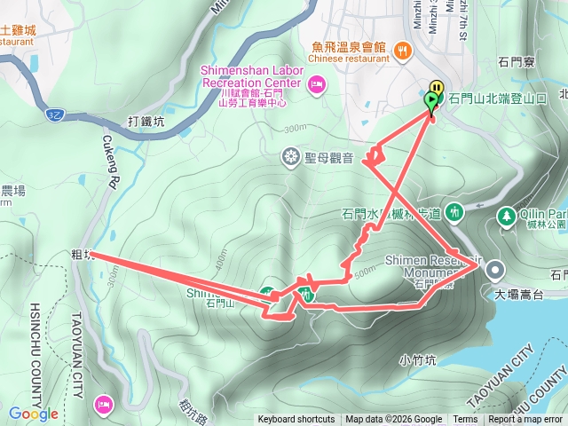 桃園石門山步道預覽圖