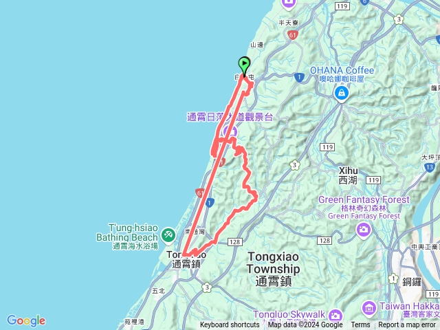 白虎縱走（白沙屯到通霄）