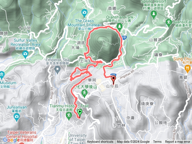 天母陽明山縱走