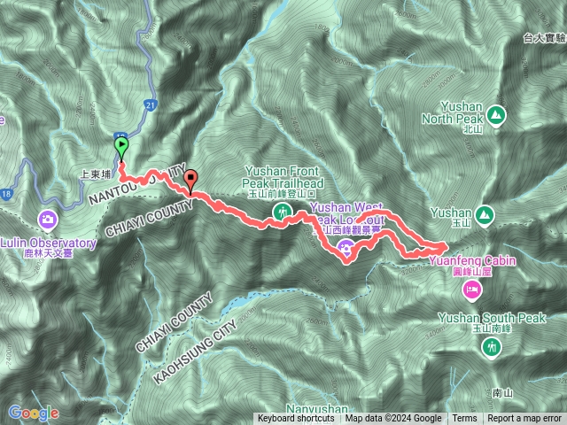 玉山西峰一日遊預覽圖
