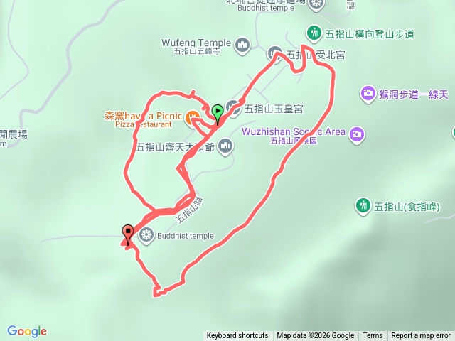 20260129五指山散步