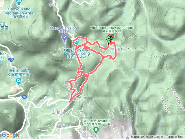 擎天崗-涓絲瀑布